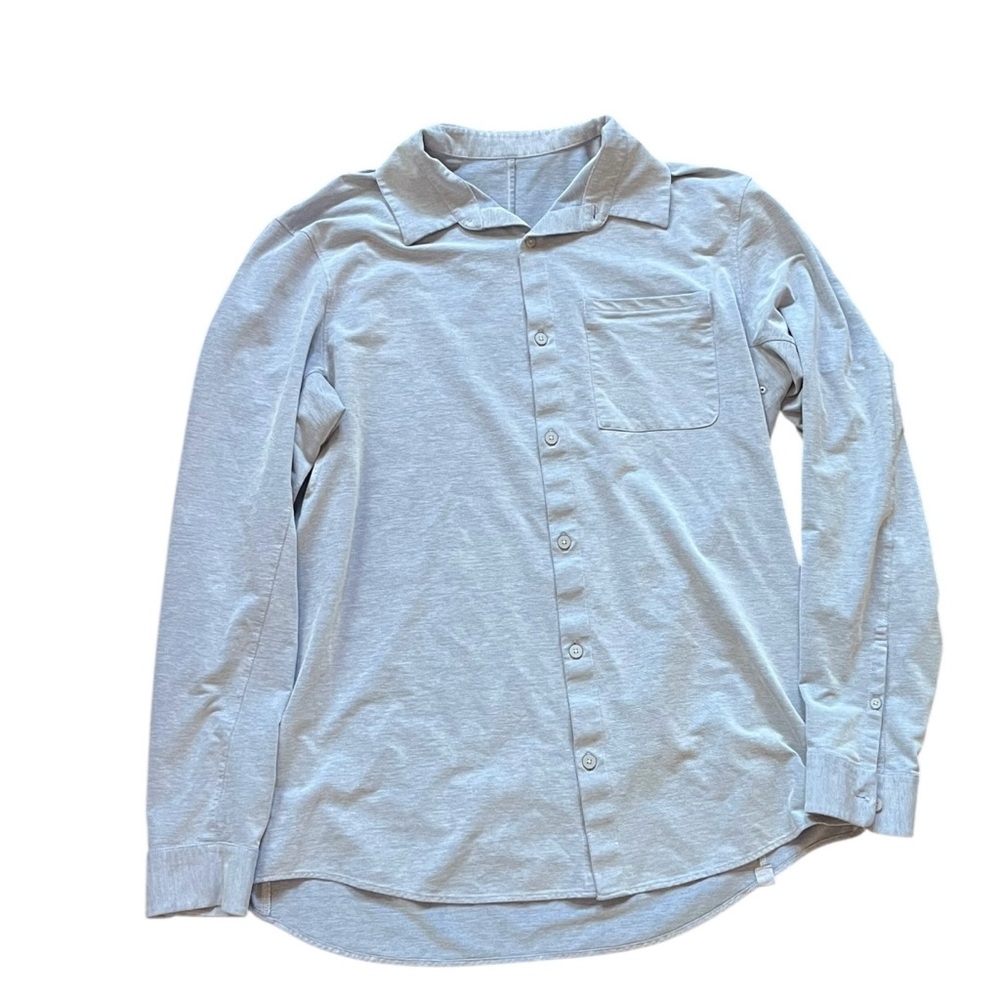 lululemon Men’s Long Sleeve Performance Button Down L